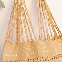 Load image into Gallery viewer, Handwoven Knotted Tote
