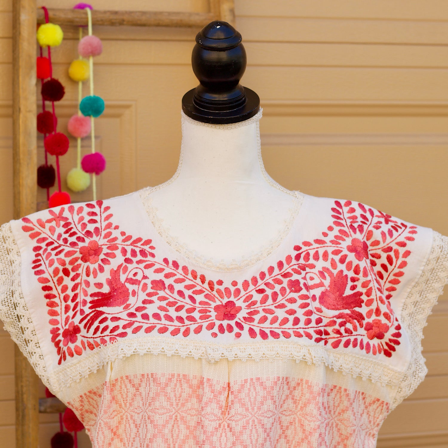 Paloma Dress-peach -pink