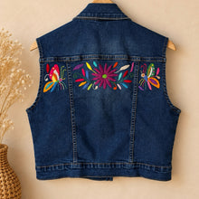 Load image into Gallery viewer, Otomi Denim Vest-L

