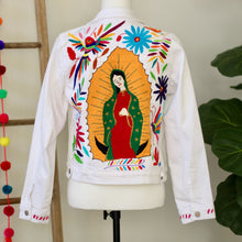 Load image into Gallery viewer, Virgen-Otomi Denim Jacket
