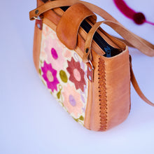Load image into Gallery viewer, Embroidered Leather Shoulder Bag
