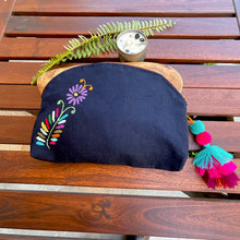 Load image into Gallery viewer, Otomi Denim Cosmetic Bag
