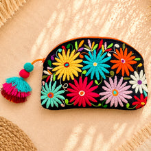 Load image into Gallery viewer, Otomi Denim Cosmetic Bag
