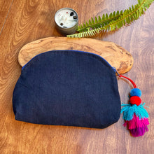 Load image into Gallery viewer, Otomi Denim Cosmetic Bag
