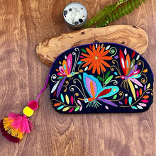 Load image into Gallery viewer, Otomi Denim Cosmetic Bag
