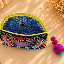 Load image into Gallery viewer, Otomi Denim Cosmetic Bag
