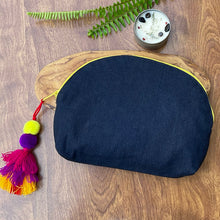 Load image into Gallery viewer, Otomi Denim Cosmetic Bag
