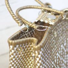 Load image into Gallery viewer, Handwoven Elda Tote Bag-Gold
