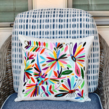 Load image into Gallery viewer, Otomi Embroidered Pillow Cover
