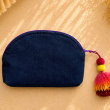 Load image into Gallery viewer, Otomi Denim Cosmetic Bag
