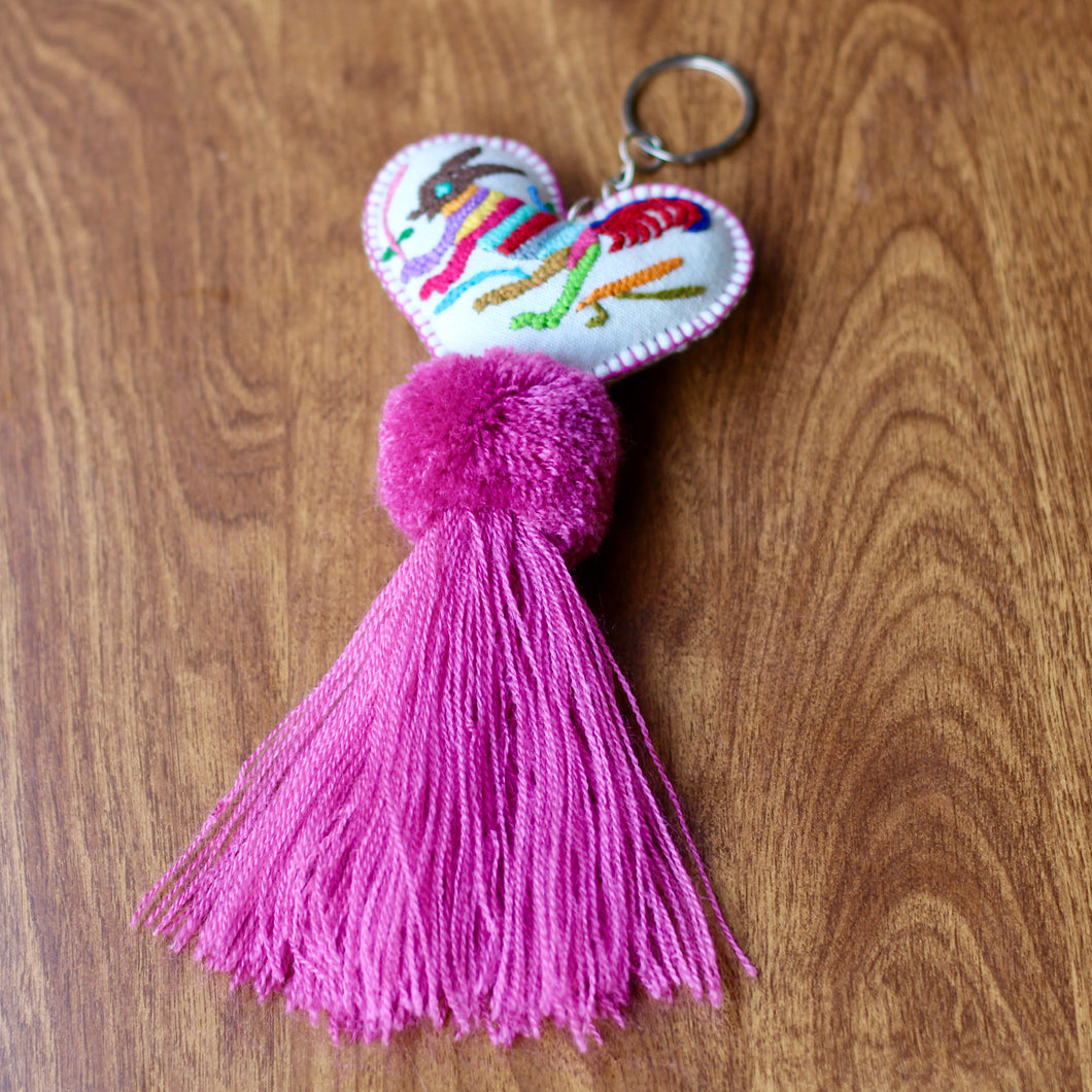 Otomi keychain-Tassel
