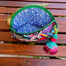 Load image into Gallery viewer, Otomi Denim Cosmetic Bag
