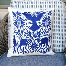 Load image into Gallery viewer, Otomi Embroidered Pillow Cover
