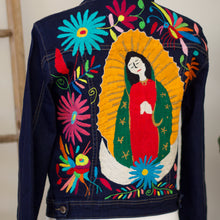 Load image into Gallery viewer, Virgen-Otomi Denim Jacket
