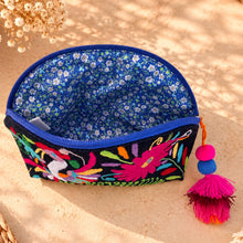 Load image into Gallery viewer, Otomi Denim Cosmetic Bag
