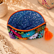 Load image into Gallery viewer, Otomi Denim Cosmetic Bag
