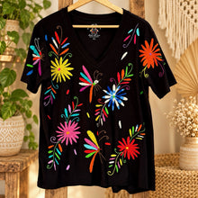 Load image into Gallery viewer, Otomi Embroidered Tee-XL
