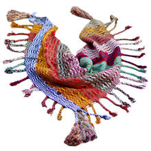 Load image into Gallery viewer, Chiapas tassel Scarf
