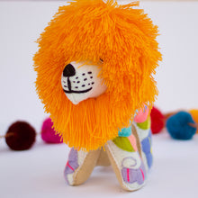 Load image into Gallery viewer, Handmade Felt Lion Doll
