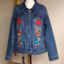 Load image into Gallery viewer, Otomi Denim Jacket 3X
