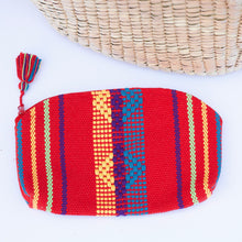 Load image into Gallery viewer, Oaxaca Cosmetic Bag-Red
