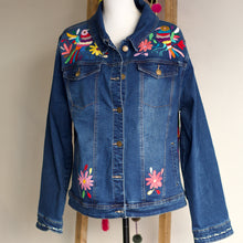 Load image into Gallery viewer, Otomi Denim Jacket 2X
