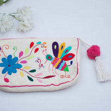 Load image into Gallery viewer, Otomi Embroidered toiletry Bag
