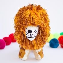 Load image into Gallery viewer, Handmade Felt Lion Doll
