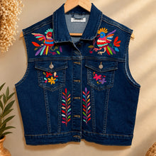 Load image into Gallery viewer, Otomi Denim Vest-XL
