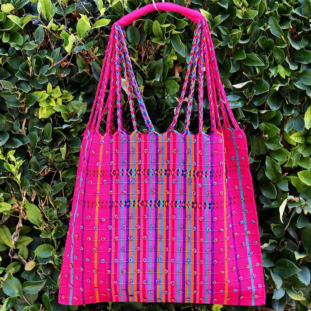 Handwoven Knotted Tote