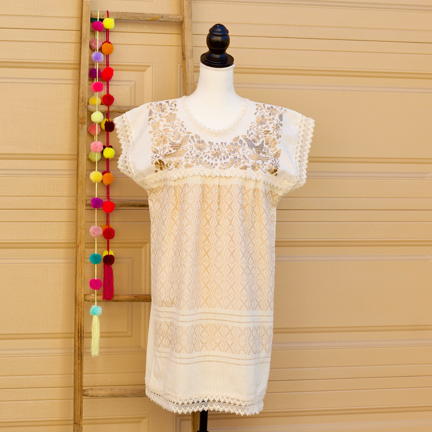 Paloma Dress-Tan