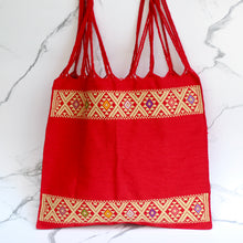 Load image into Gallery viewer, Handwoven cotton tote
