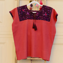 Load image into Gallery viewer, Huipil-Blouse-Terracota
