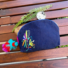 Load image into Gallery viewer, Otomi Denim Cosmetic Bag
