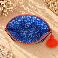 Load image into Gallery viewer, Otomi Denim Cosmetic Bag
