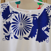 Load image into Gallery viewer, Otomi embroidered blouse-Blue M
