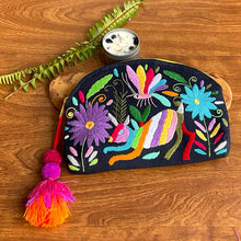 Load image into Gallery viewer, Otomi Denim Cosmetic Bag
