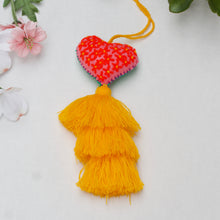 Load image into Gallery viewer, Heart Bag Charm-Yellow
