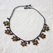 Load image into Gallery viewer, Flower Necklace set
