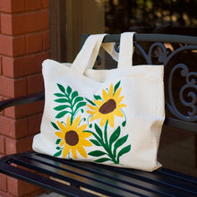 Load image into Gallery viewer, Jumbo Otomi Embroidered Girasol Tote/Bag
