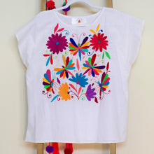 Load image into Gallery viewer, Otomi embroidered blouse -multicolor XL
