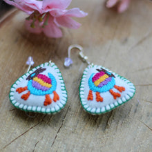 Load image into Gallery viewer, Otomi Hand-embroidered Earrings
