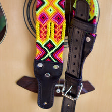 Load image into Gallery viewer, Leather Guitar-Woven Strap
