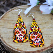 Load image into Gallery viewer, image-calavera-huichol-earrings-1
