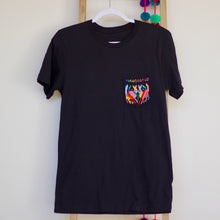 Load image into Gallery viewer, Otomi embroidered pocket-tee
