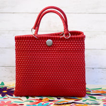 Load image into Gallery viewer, Handwoven Elda Tote Bag-Red
