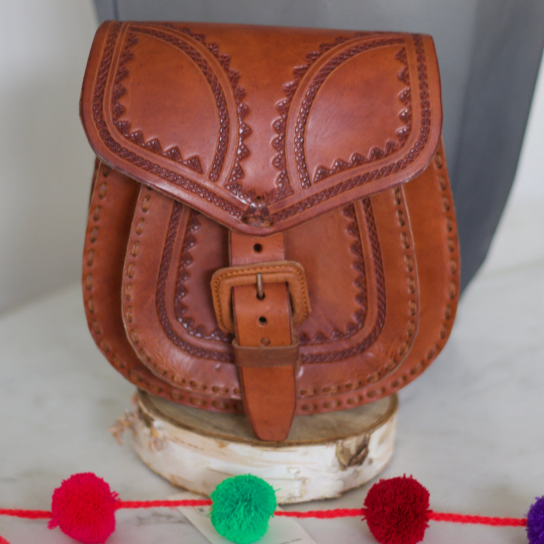 Chiapas Leather Purse